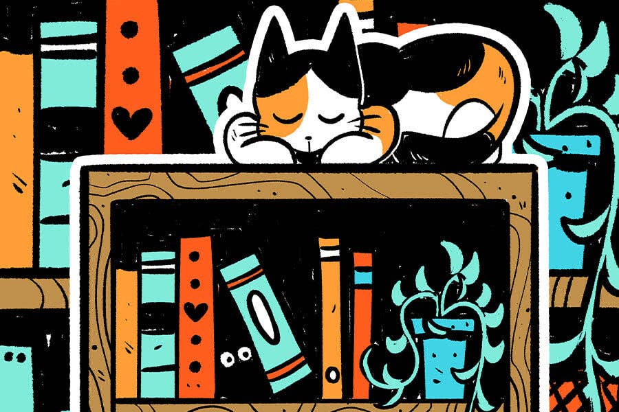 Paws N' Pages Mini Jigsaw Puzzle | MicroPuzzles - Image 2