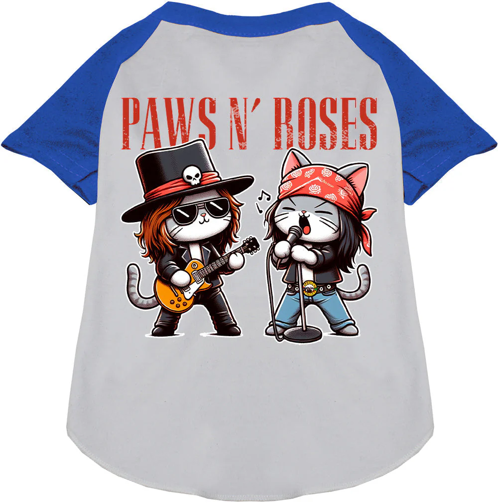 Paws N' Roses Pet Raglan Shirt - Image 4