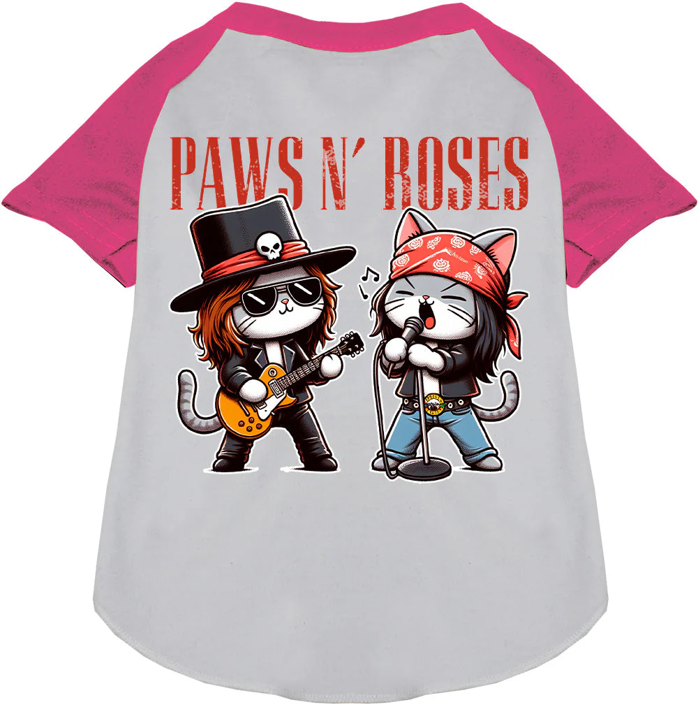Paws N' Roses Pet Raglan Shirt - Image 5