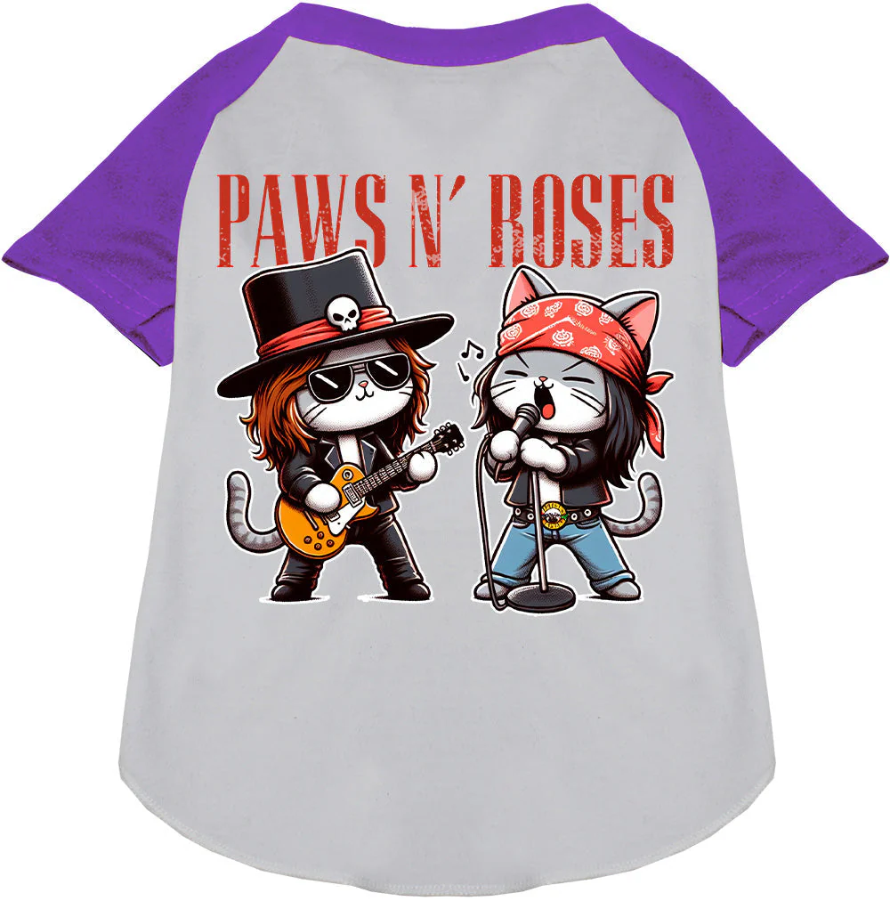Paws N' Roses Pet Raglan Shirt - Image 7