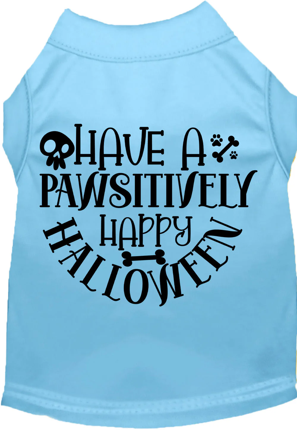 Pawsitively Happy Halloween Pet Shirt - Image 3