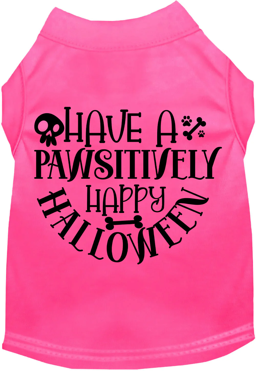 Pawsitively Happy Halloween Pet Shirt - Image 5