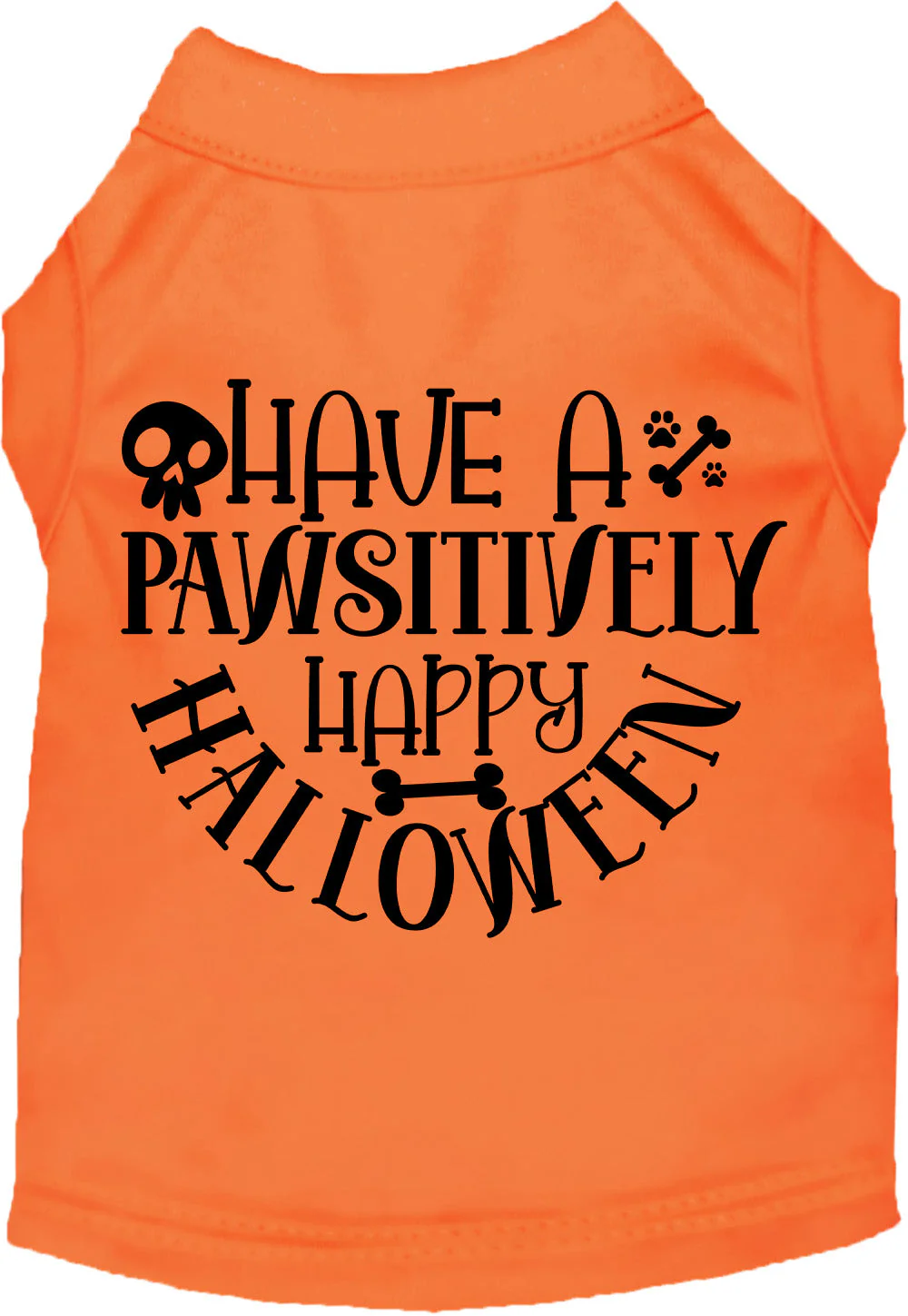 Pawsitively Happy Halloween Pet Shirt - Image 9