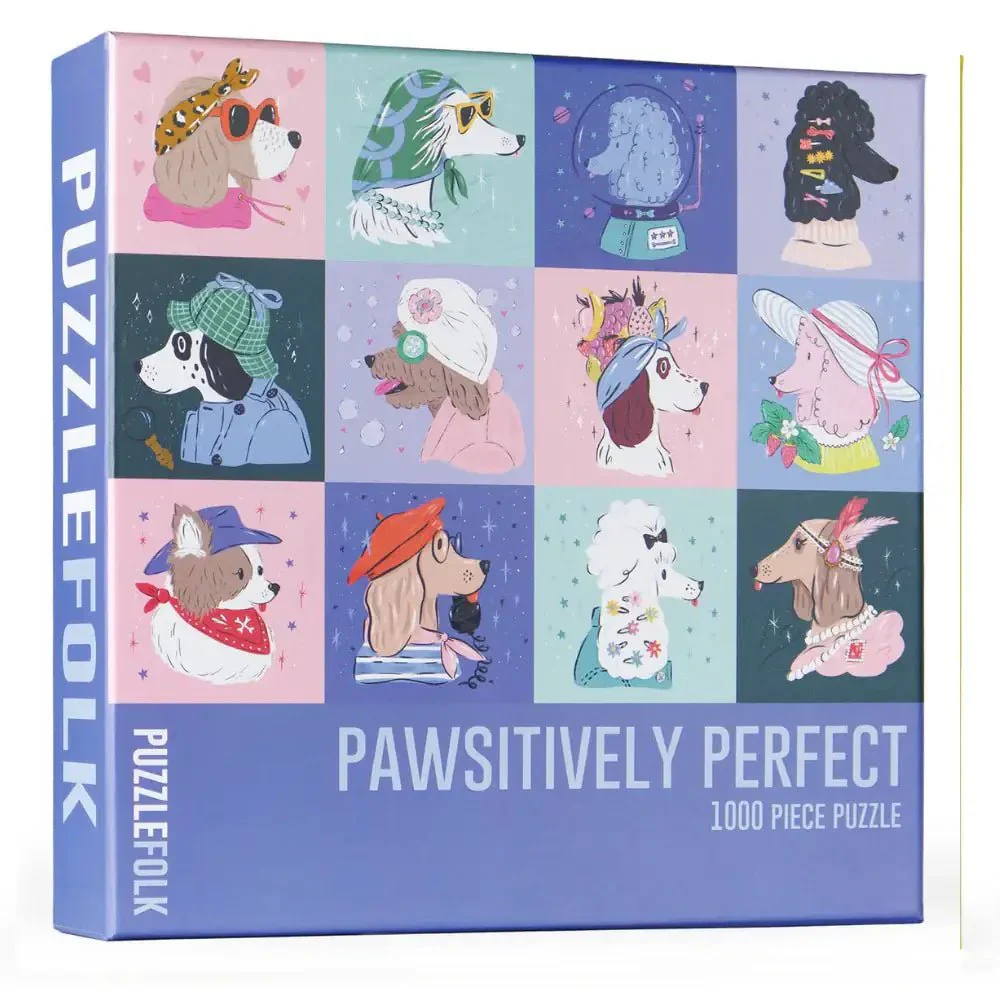 Pawsitively Perfect 1000 Piece Puzzle by Puzzlefolk - Image 4