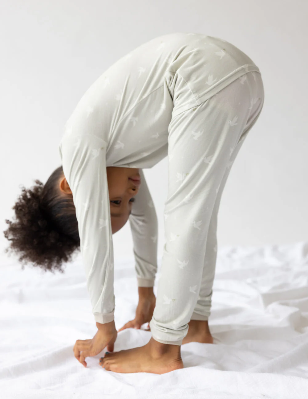 Peace Bamboo Kids Pajama Set - Image 2