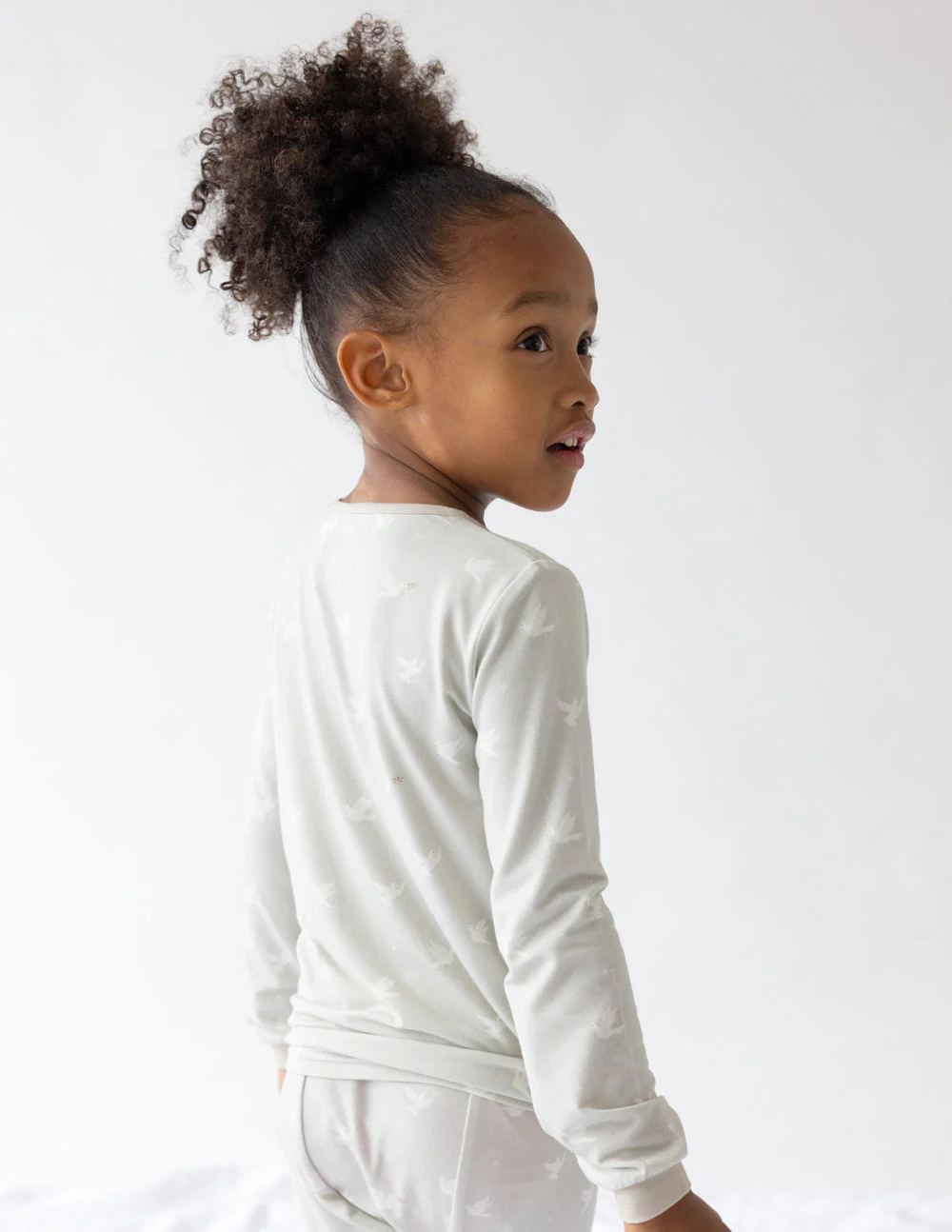 Peace Bamboo Kids Pajama Set - Image 4