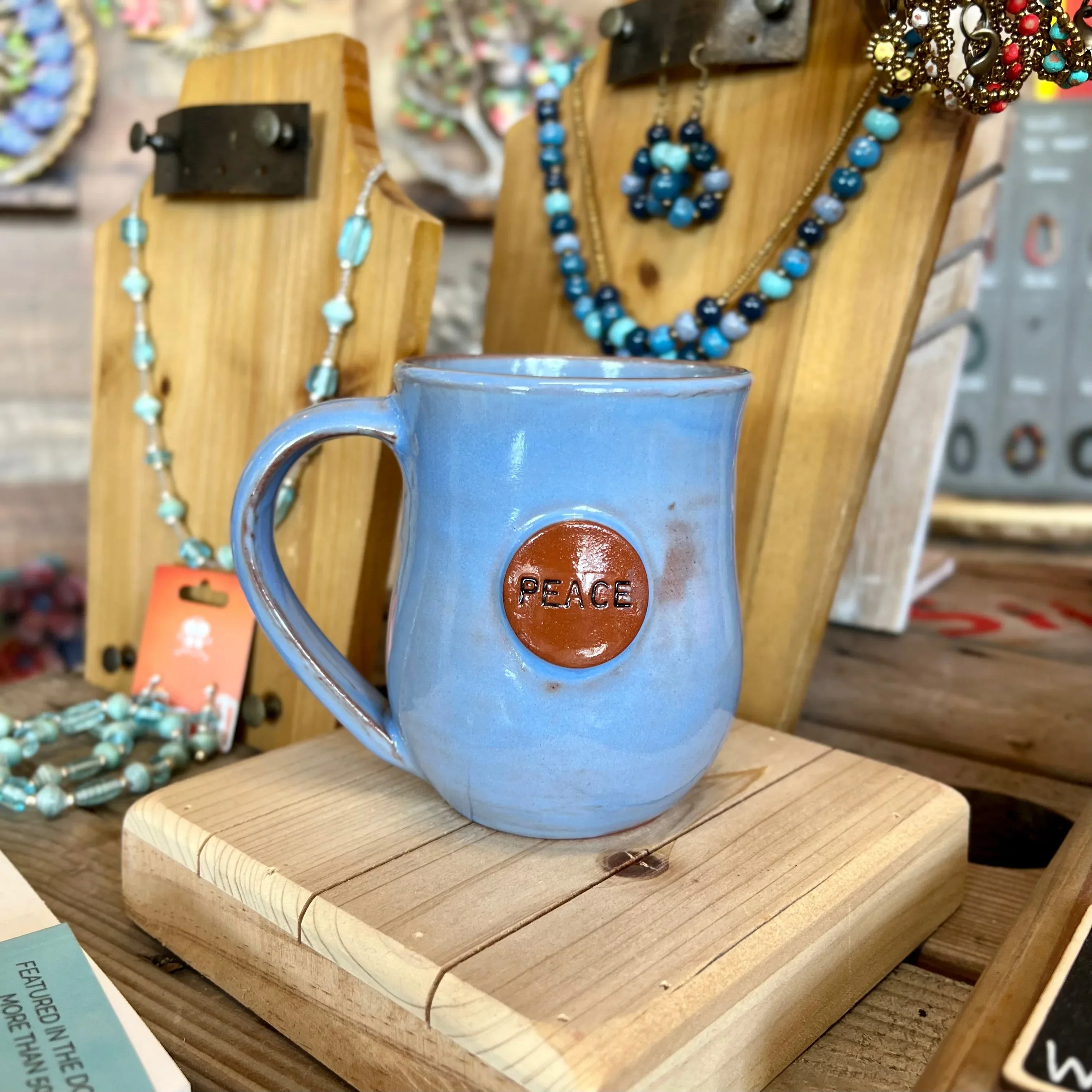 Peace Mug - Rustic Periwinkle - Image 3