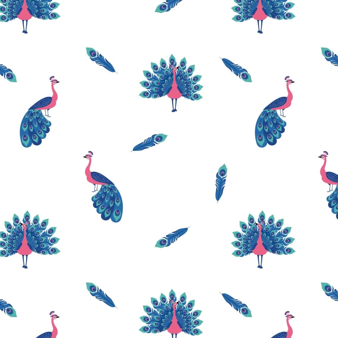 Peacock | Changing Pad Cover - Image 3