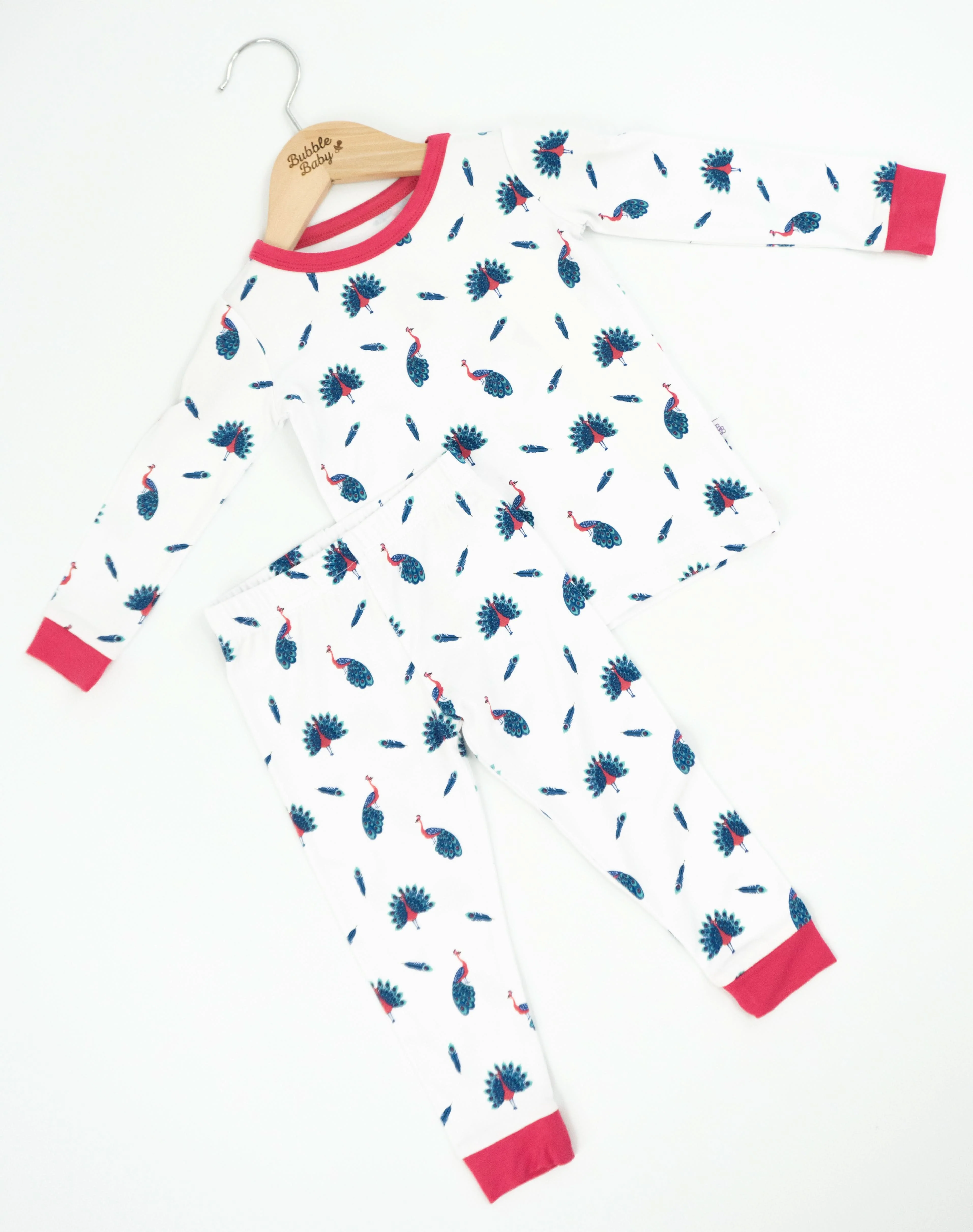 Peacock | Long Sleeve Pajamas - Image 3