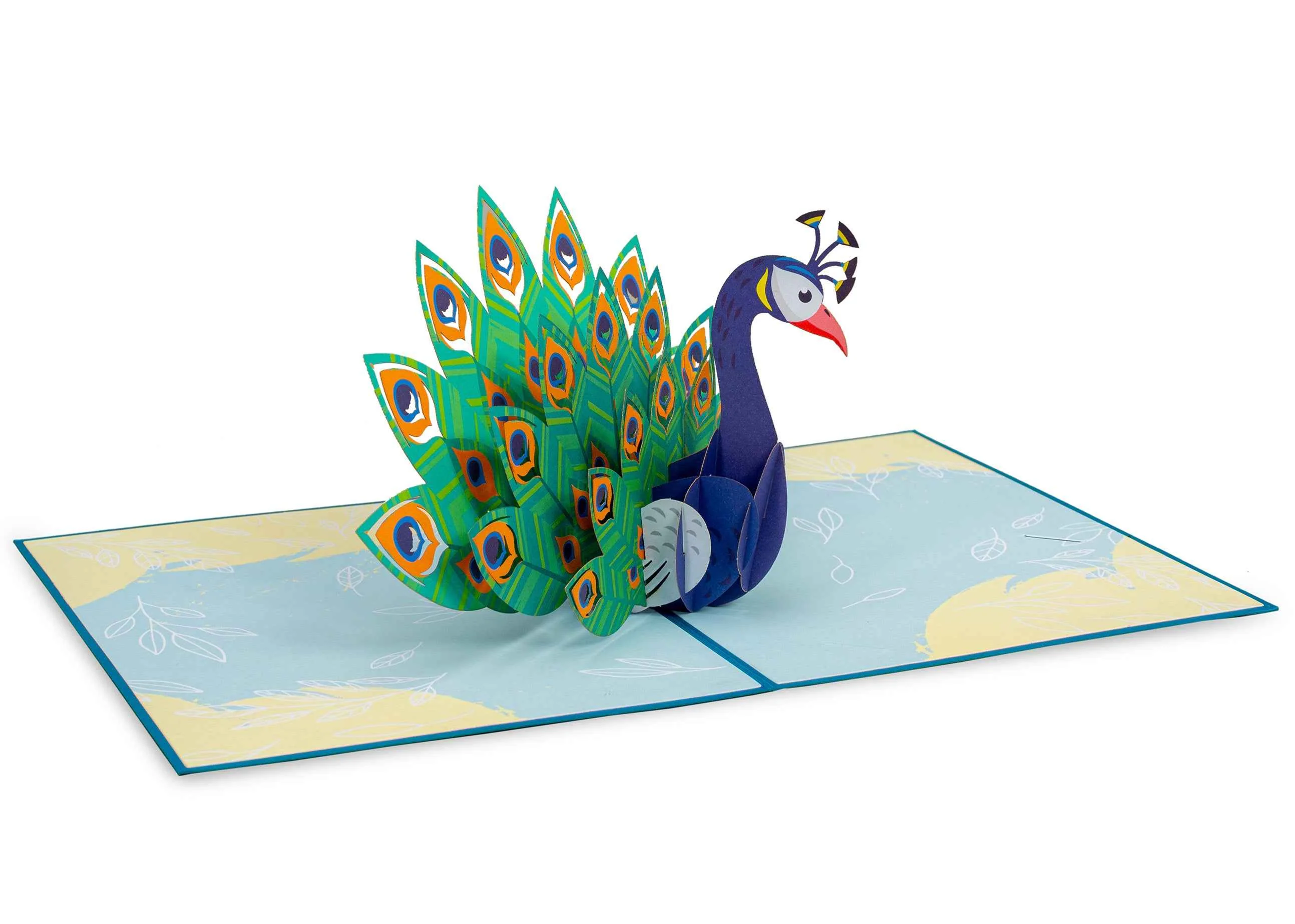 Peacock Pop Up Card - Image 5