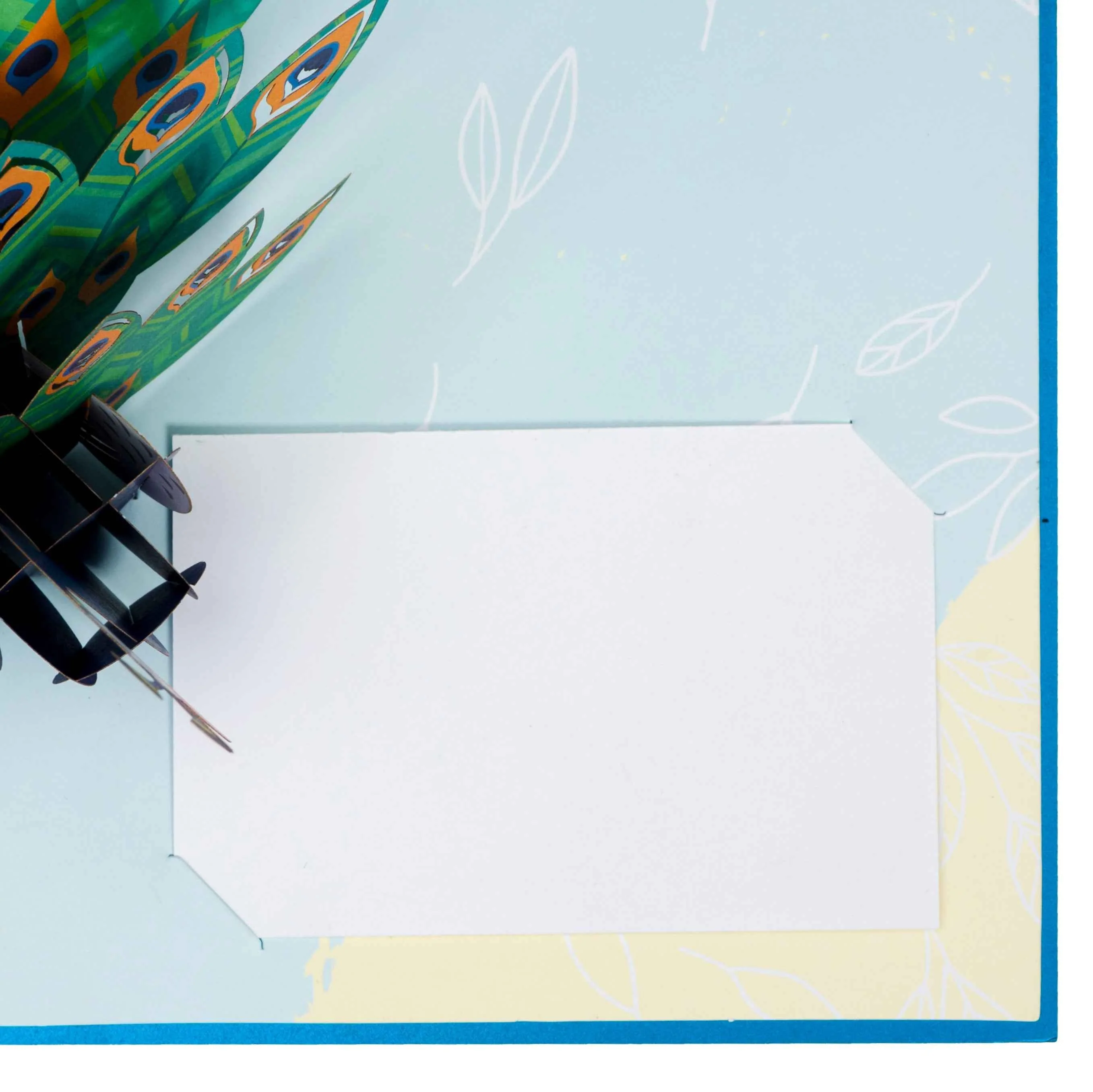 Peacock Pop Up Card - Image 6