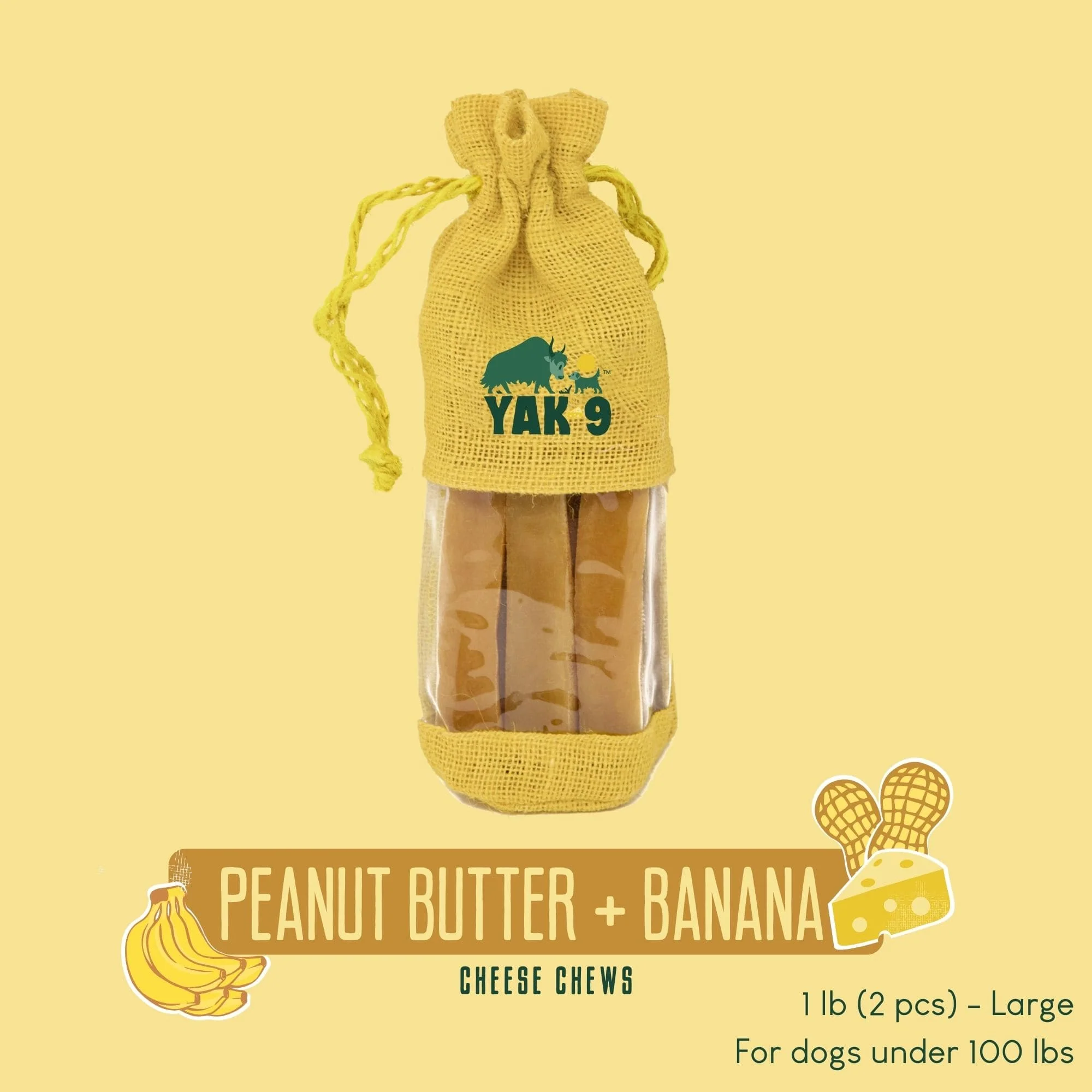 Peanut Butter & Banana Chews for Dogs - Image 10