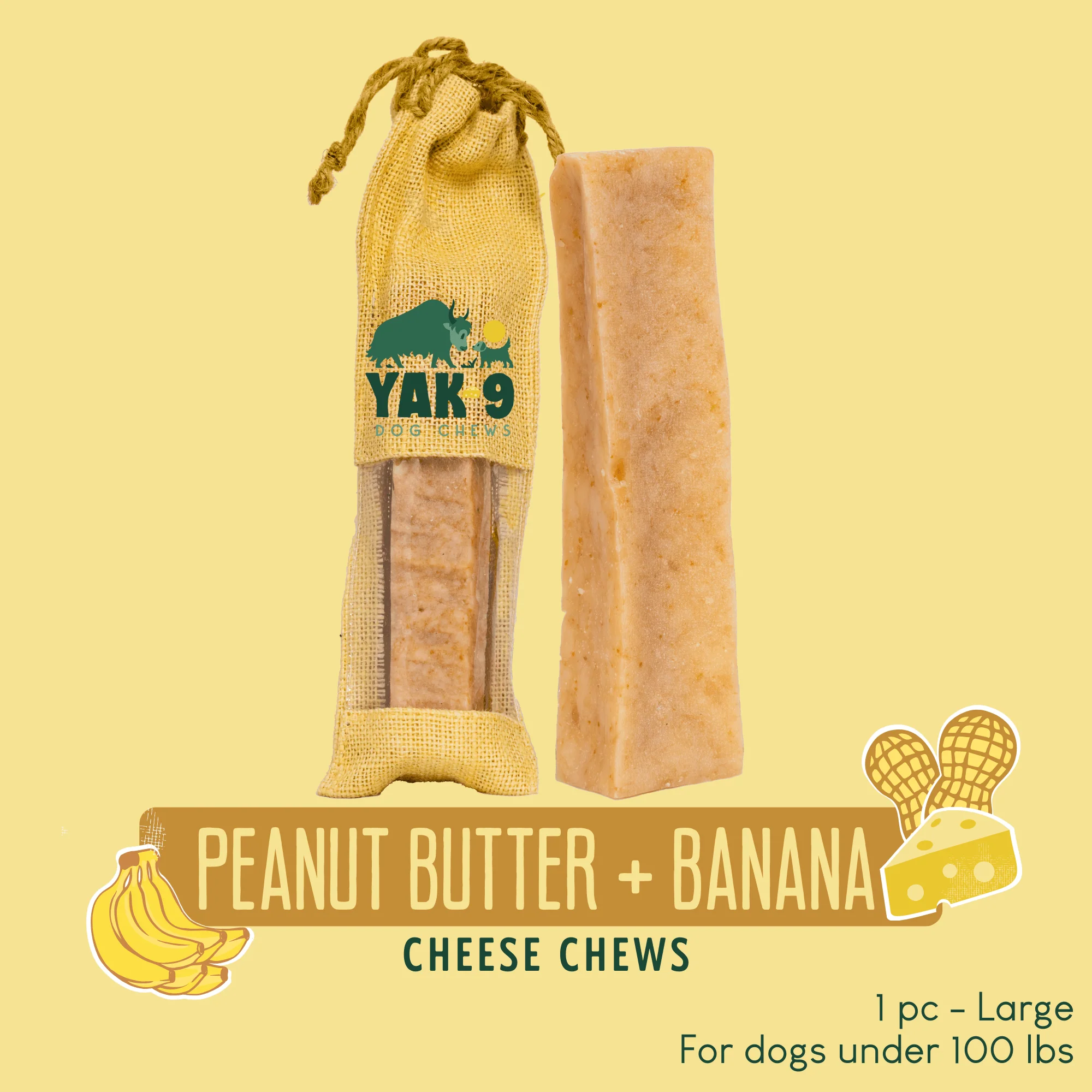 Peanut Butter & Banana Chews for Dogs - Image 19