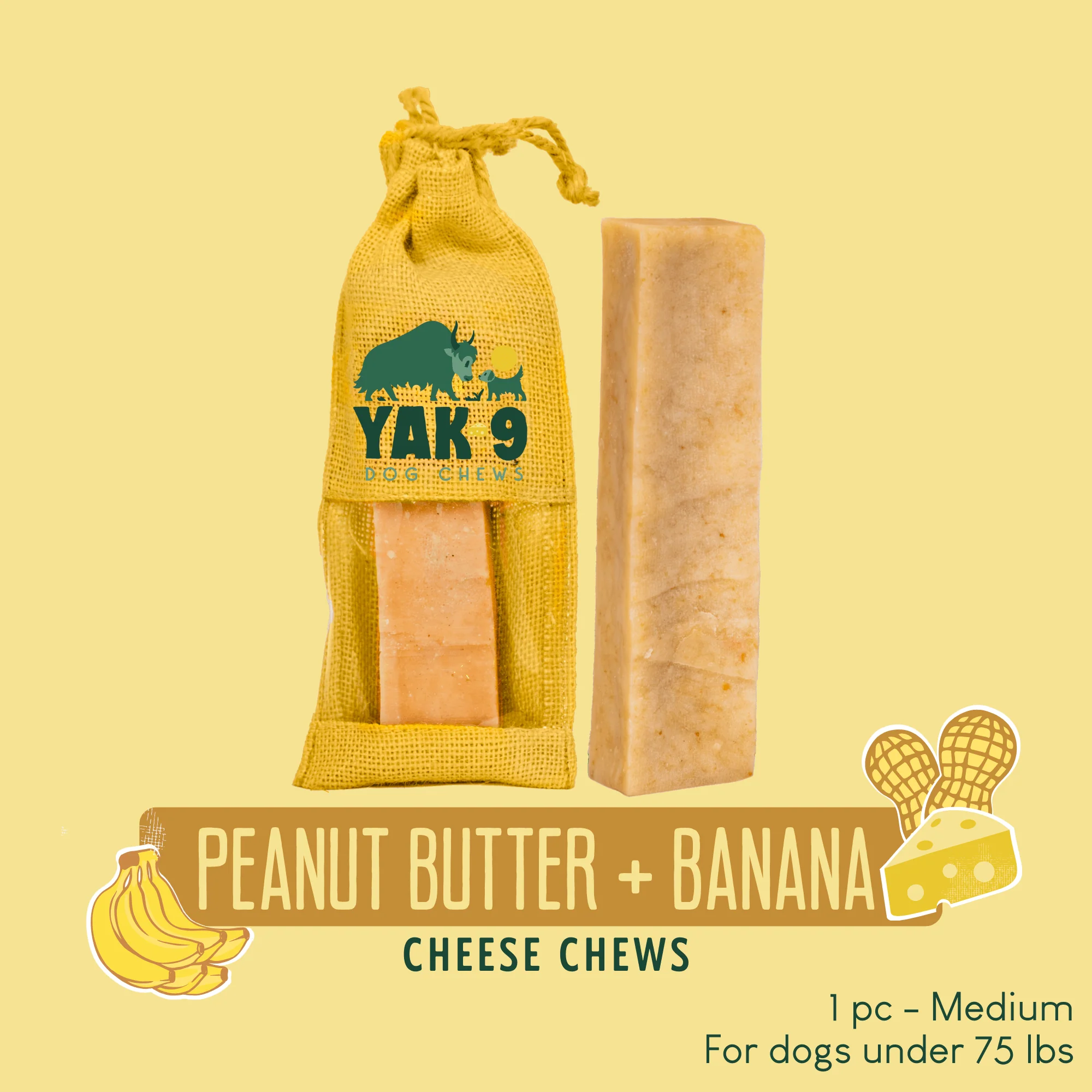 Peanut Butter & Banana Chews for Dogs - Image 21