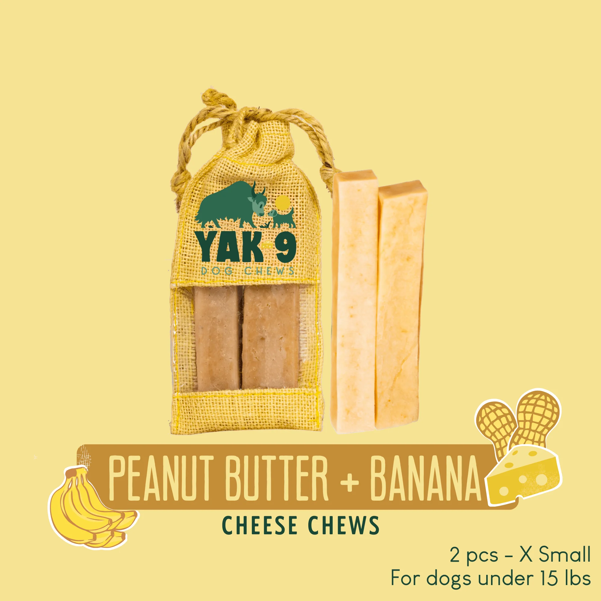 Peanut Butter & Banana Chews for Dogs - Image 22