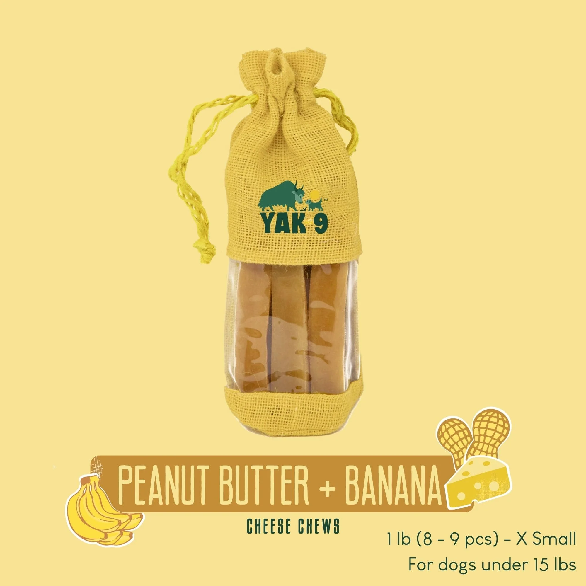 Peanut Butter & Banana Chews for Dogs - Image 5