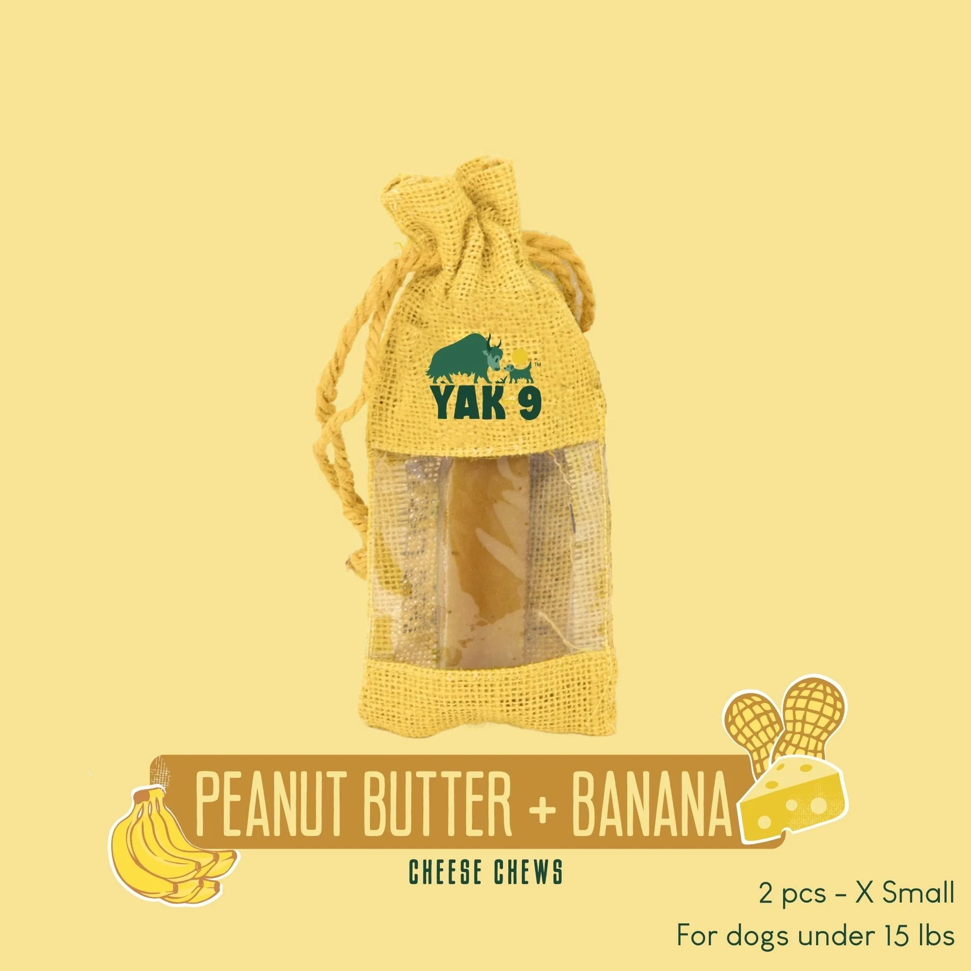 Peanut Butter & Banana Chews for Dogs - Image 6