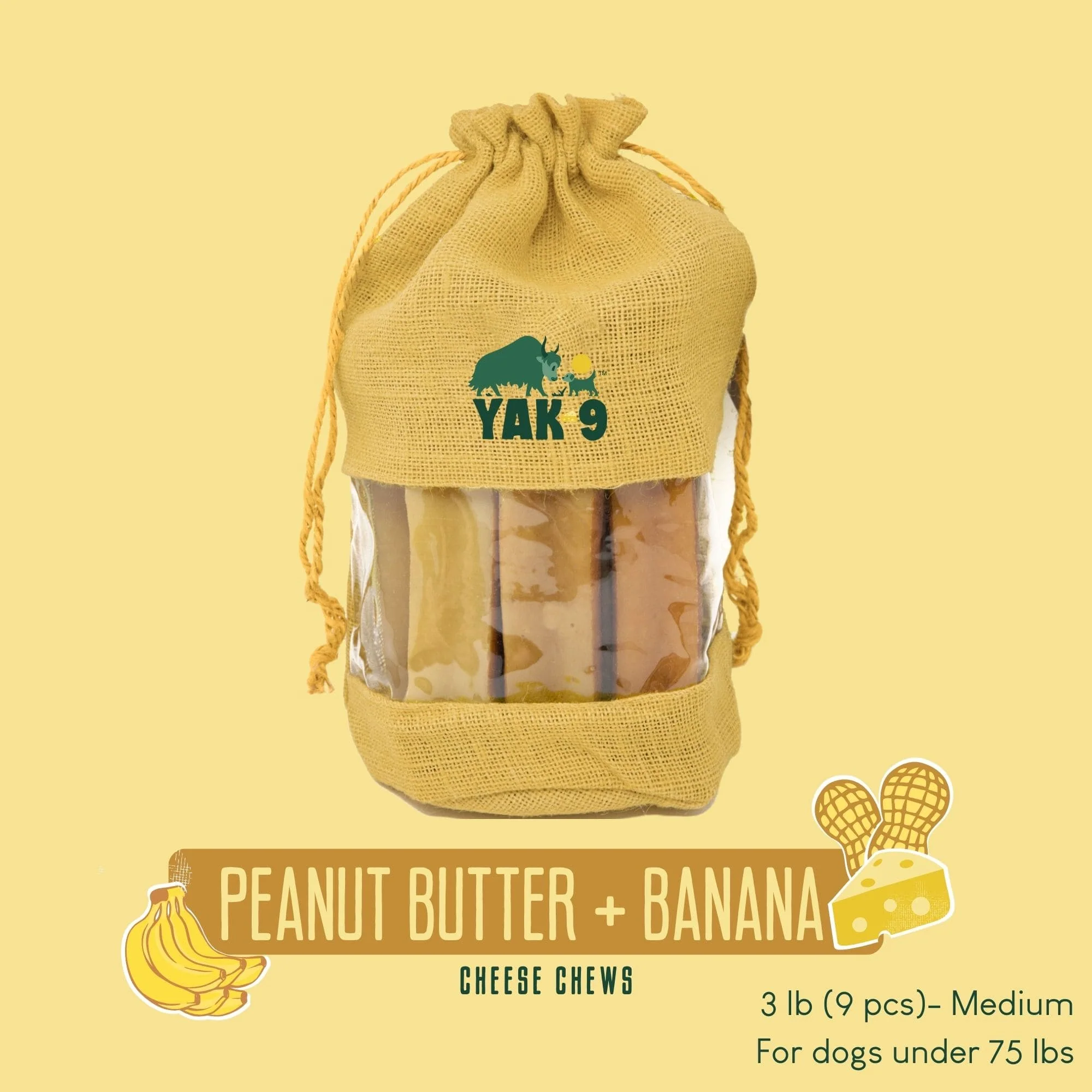 Peanut Butter & Banana Chews for Dogs - Image 8