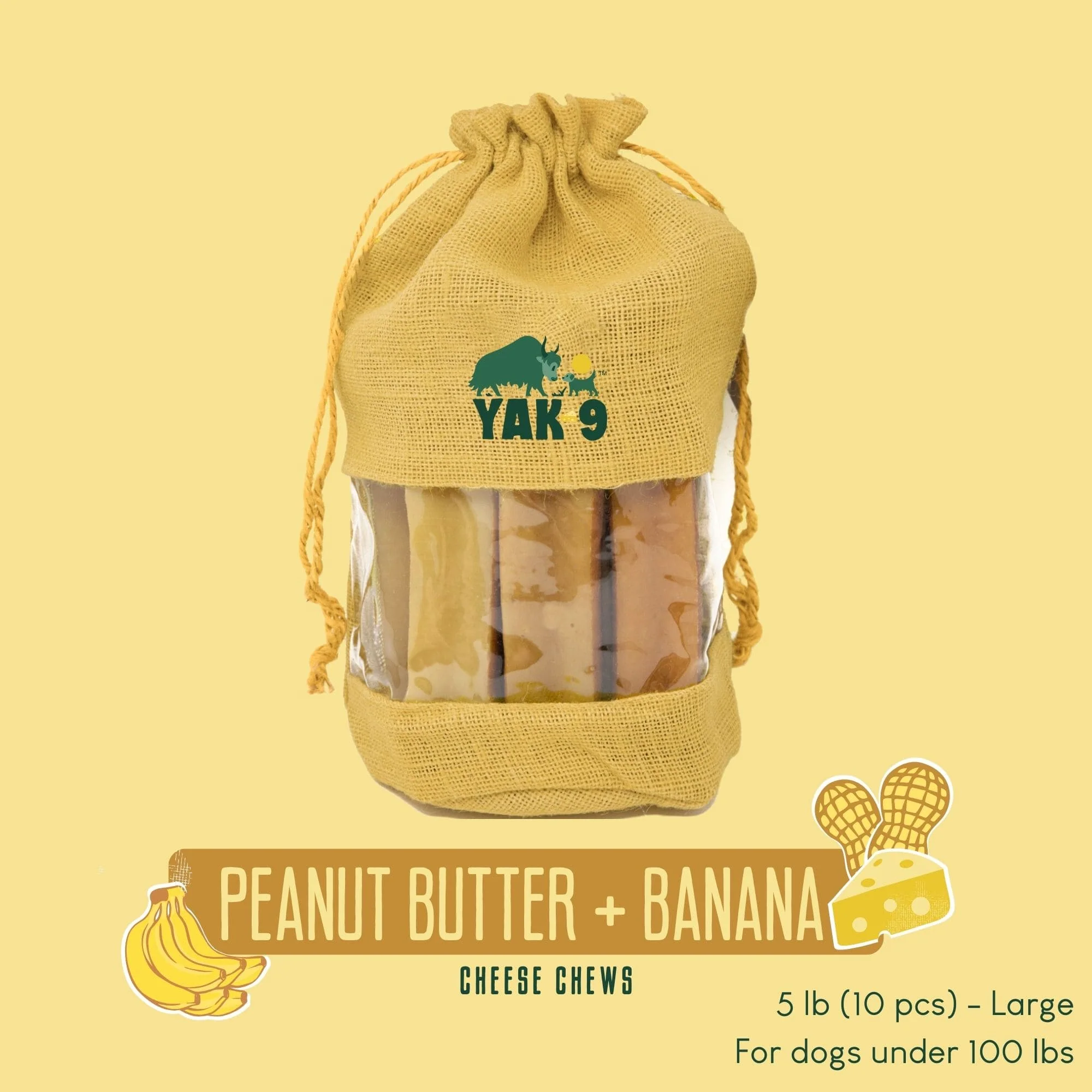 Peanut Butter & Banana Chews for Dogs - Image 9