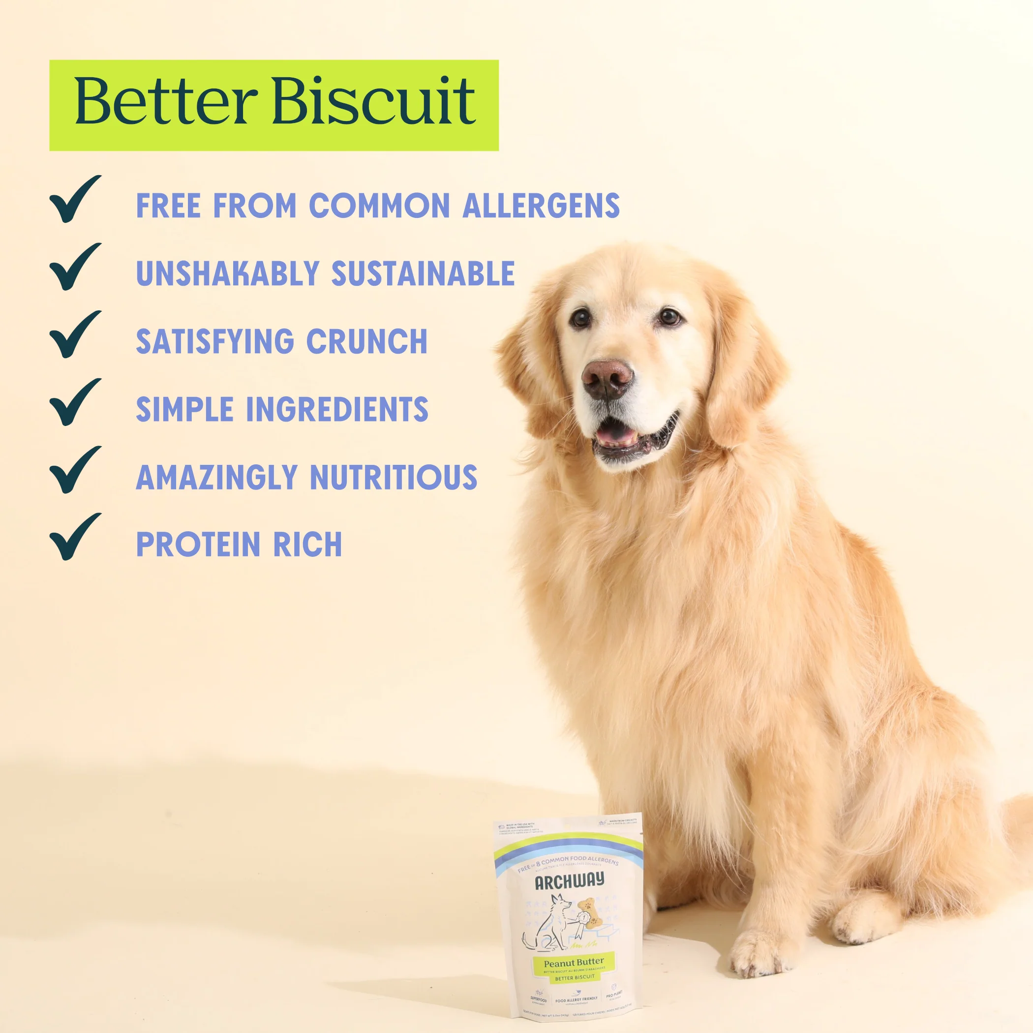 Peanut Butter Cricket Better Biscuit - Image 9