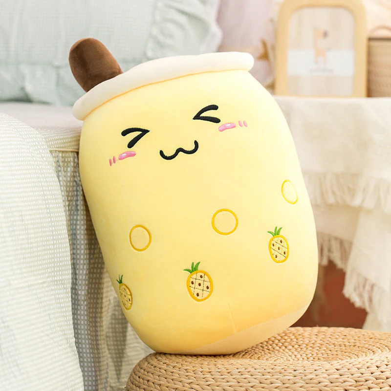 Pearl Milk Tea Pillow Plush Toy - Image 3