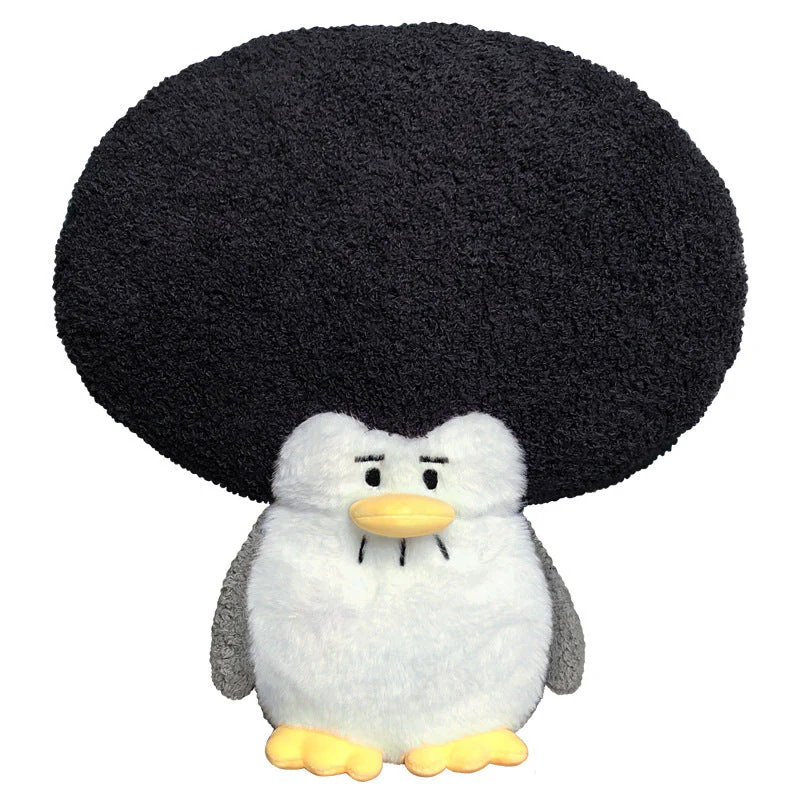 Penguin Action  Sad Expression Doll Plush Toy - Image 2
