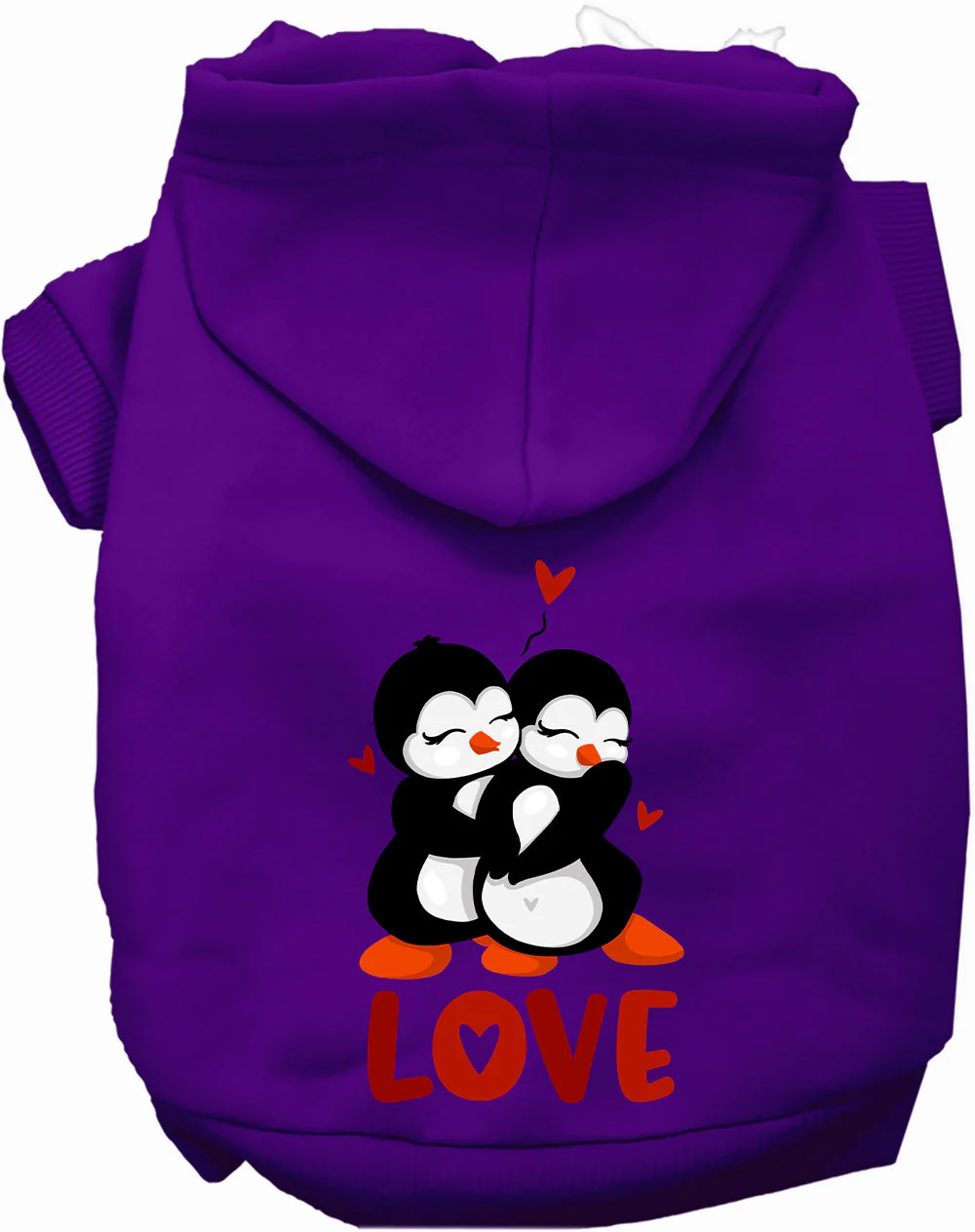 Penguin Love Pet Hoodie - Image 11