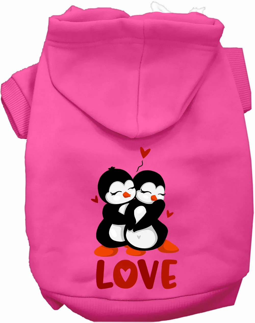 Penguin Love Pet Hoodie - Image 5