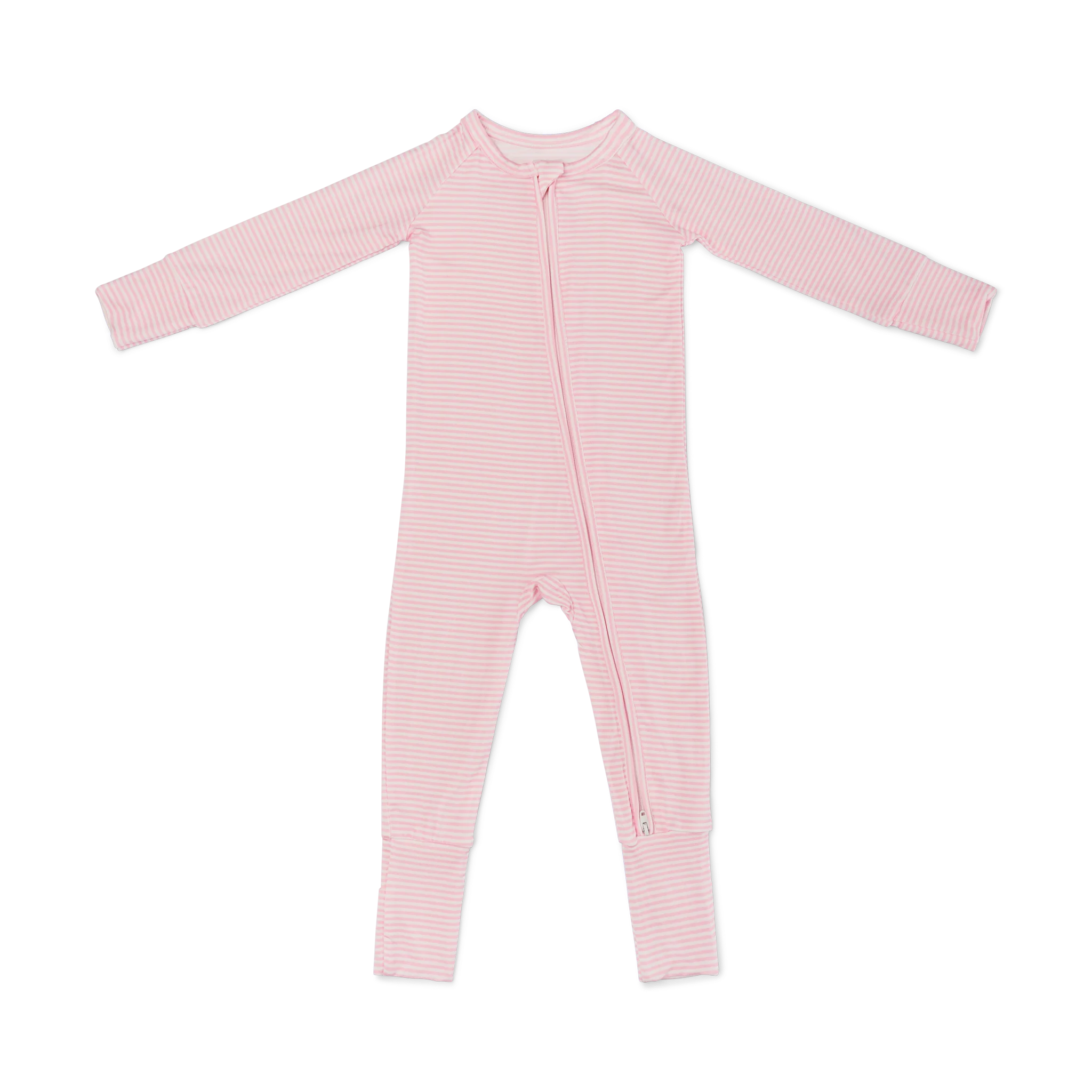 Peony Stripe Bamboo Sleeper - Image 2