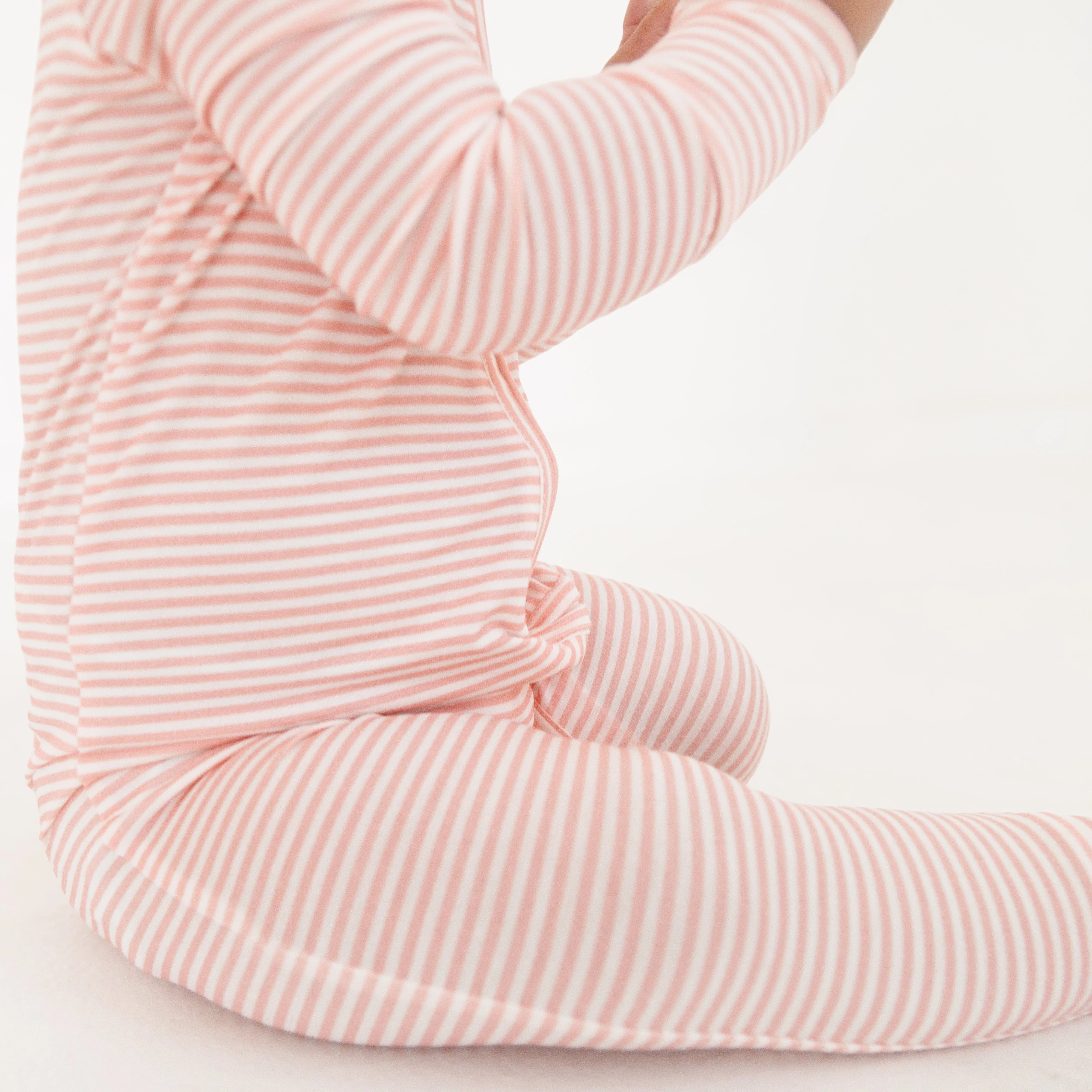 Peony Stripe Bamboo Sleeper - Image 6