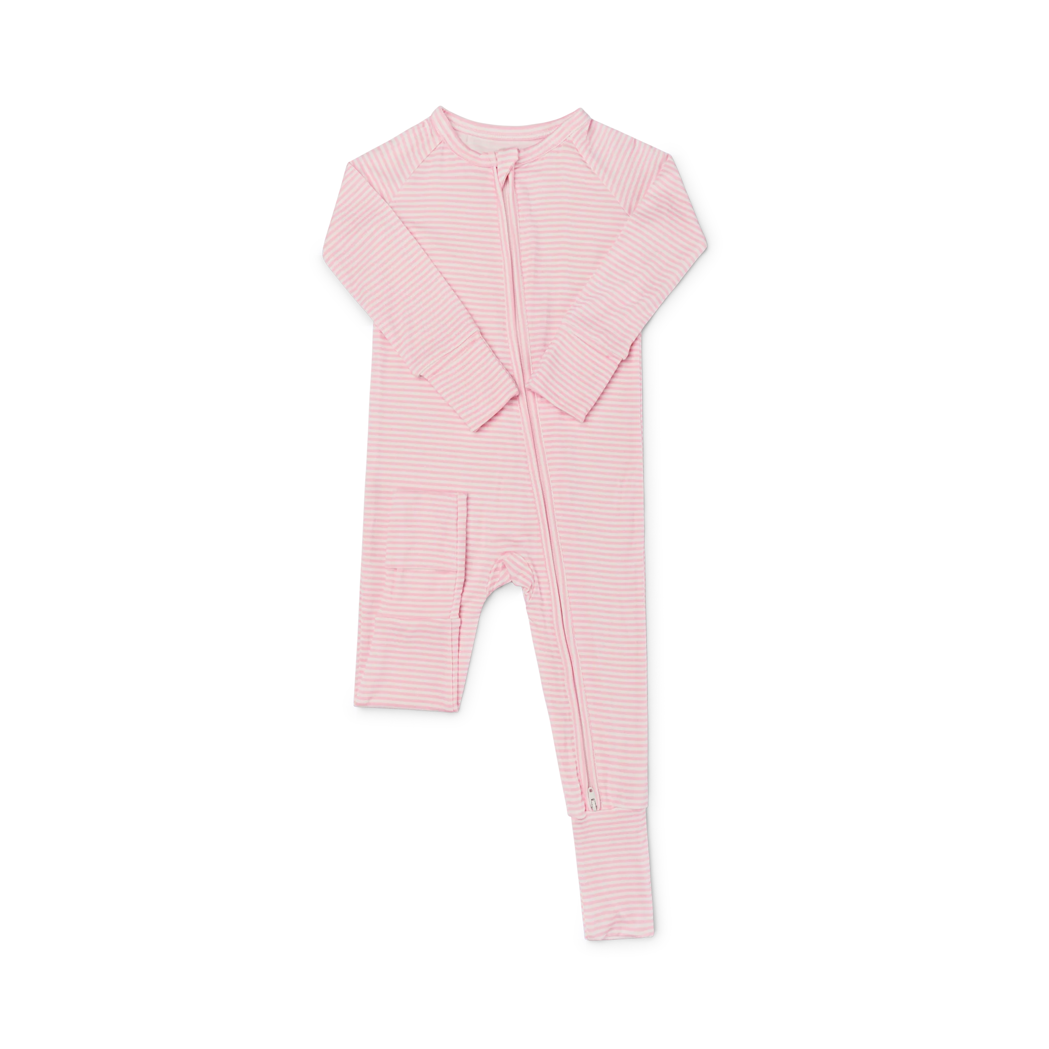 Peony Stripe Bamboo Sleeper - Image 7