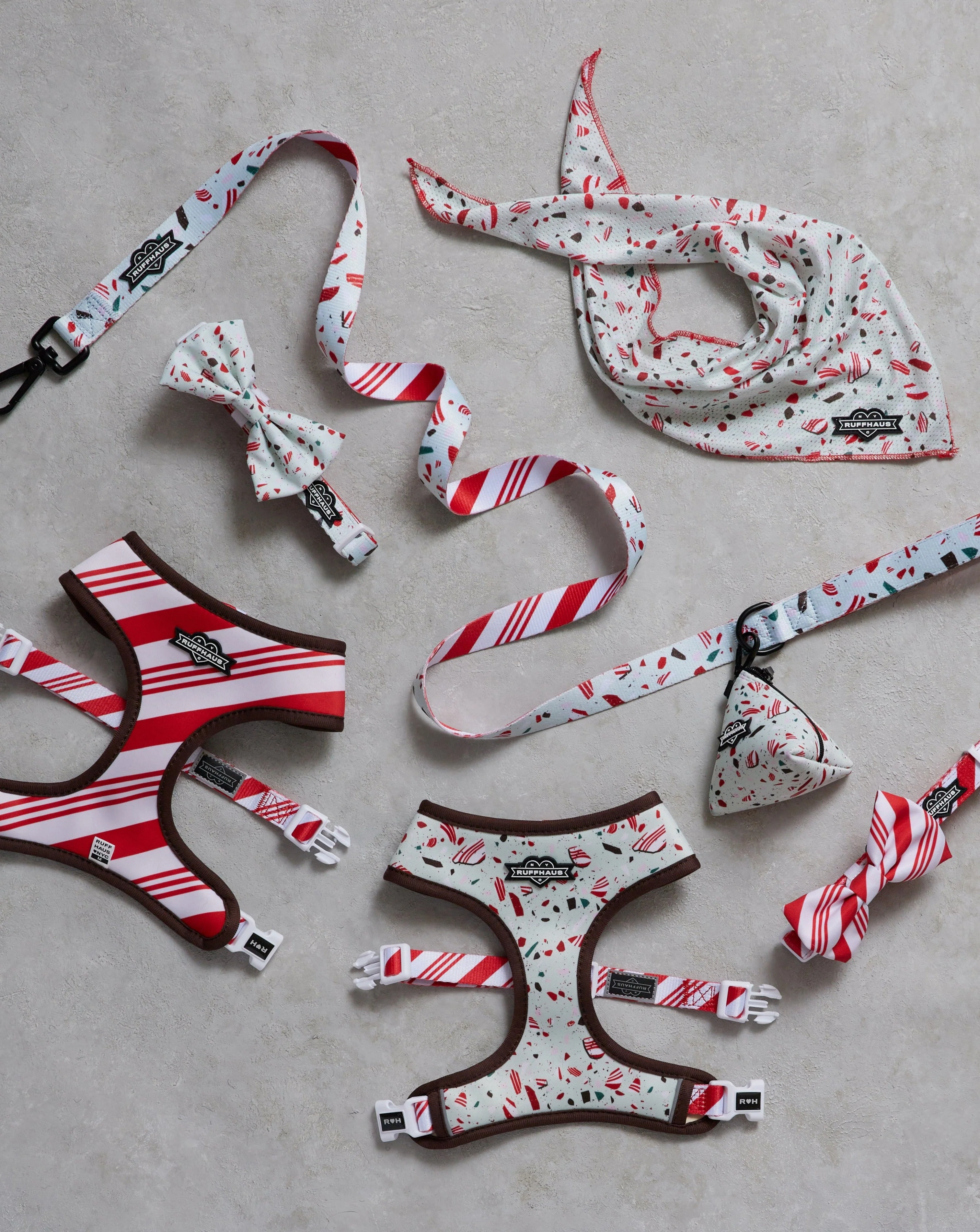 Peppermint Bark Poop Bag Holder - Image 5