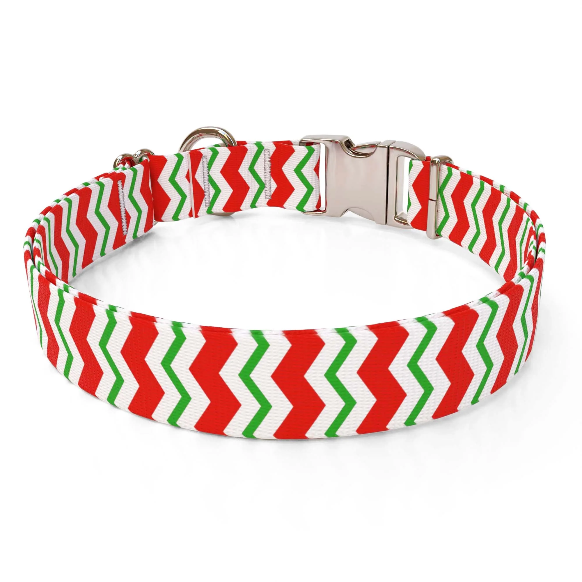 Peppermint Chevron Stripes Collar - Image 2