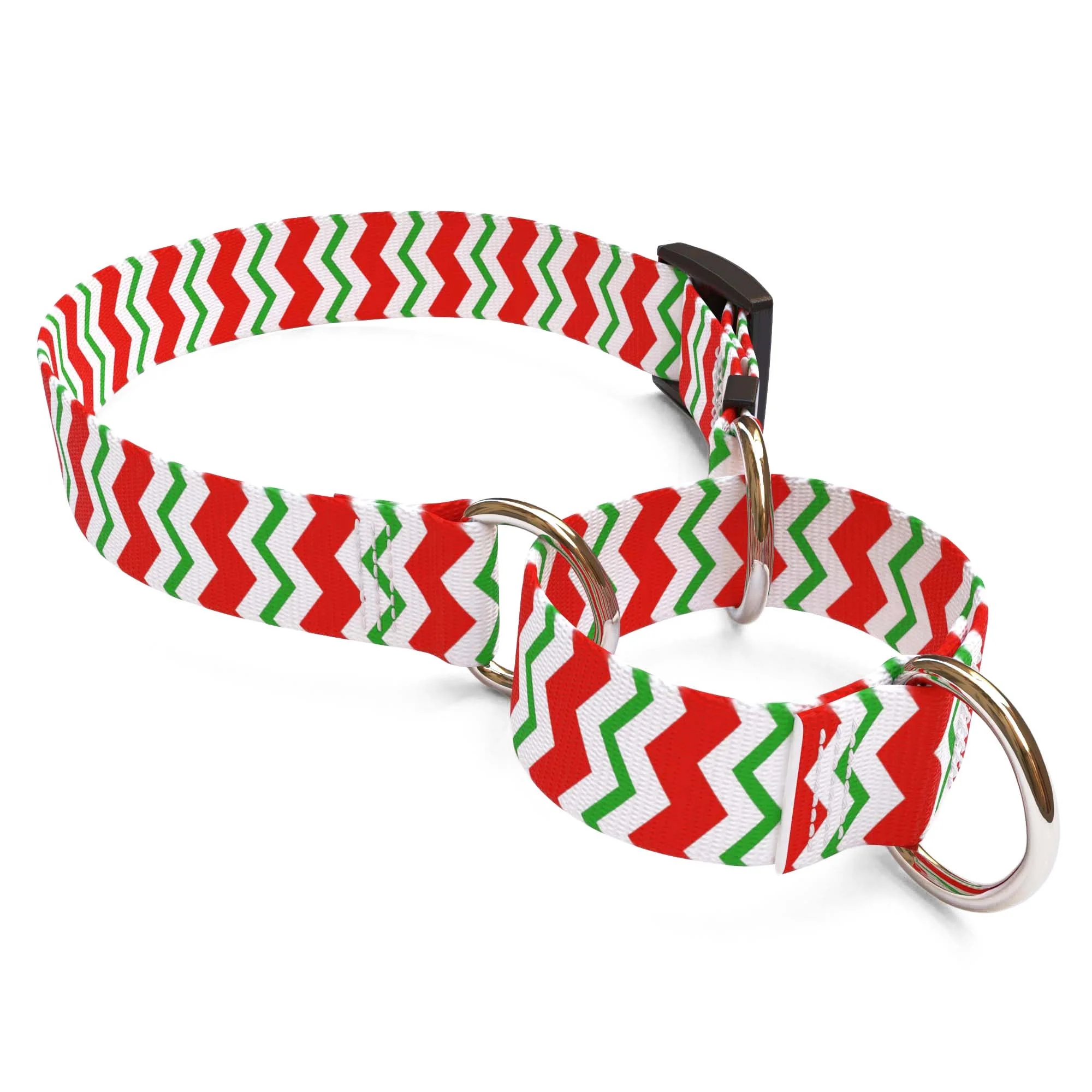 Peppermint Chevron Stripes Collar - Image 3