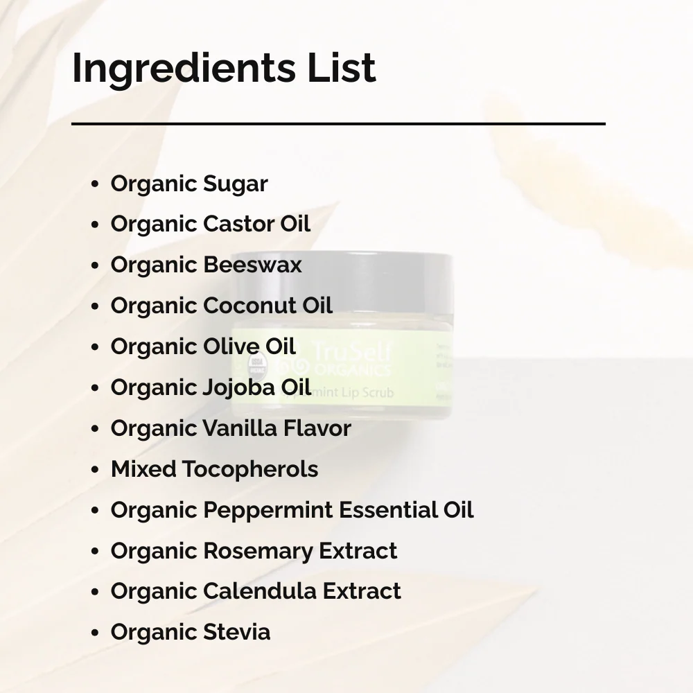 Peppermint Lip Scrub - Image 3