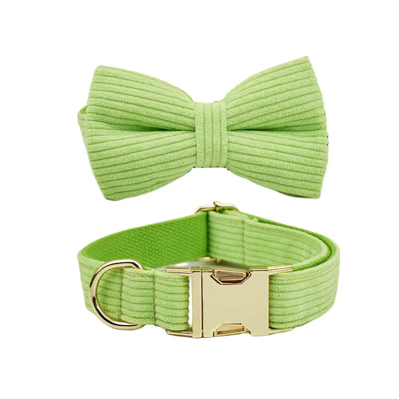 Personalized Apple Green Corduroy Classic Set - Image 11