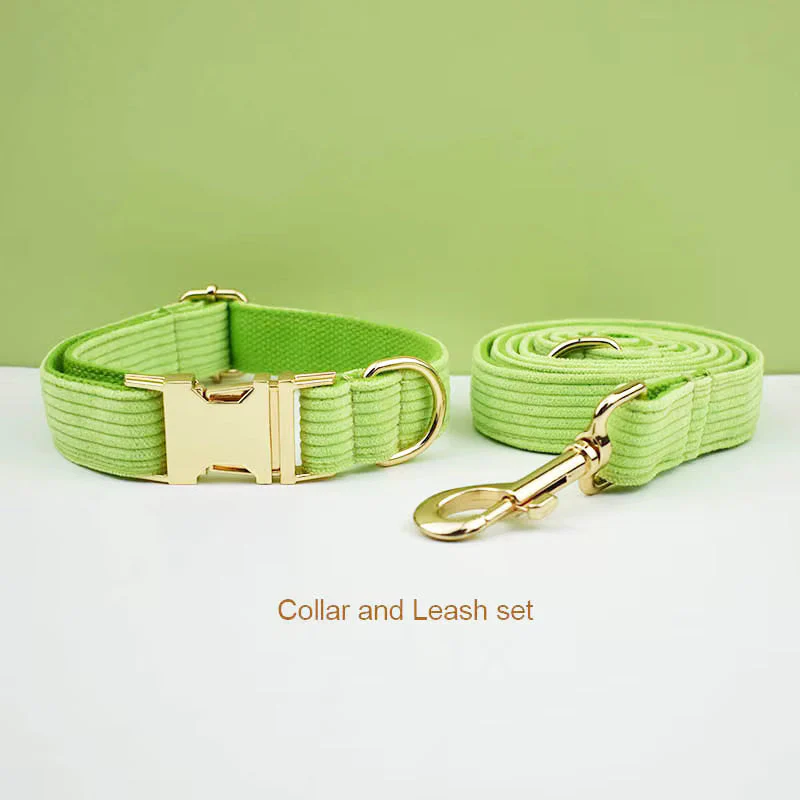Personalized Apple Green Corduroy Classic Set - Image 15