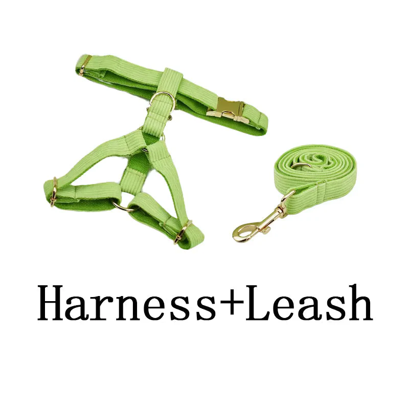Personalized Apple Green Corduroy Classic Set - Image 17
