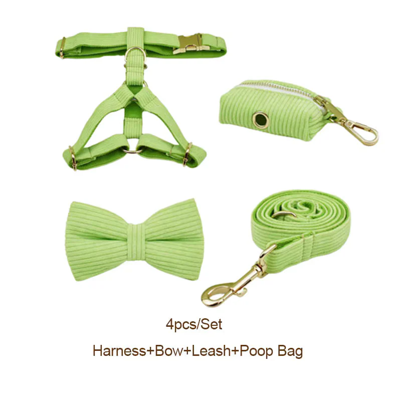 Personalized Apple Green Corduroy Classic Set - Image 18