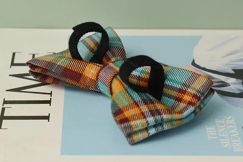 Personalized Autumn Blue Plaid Classic Set - Image 10