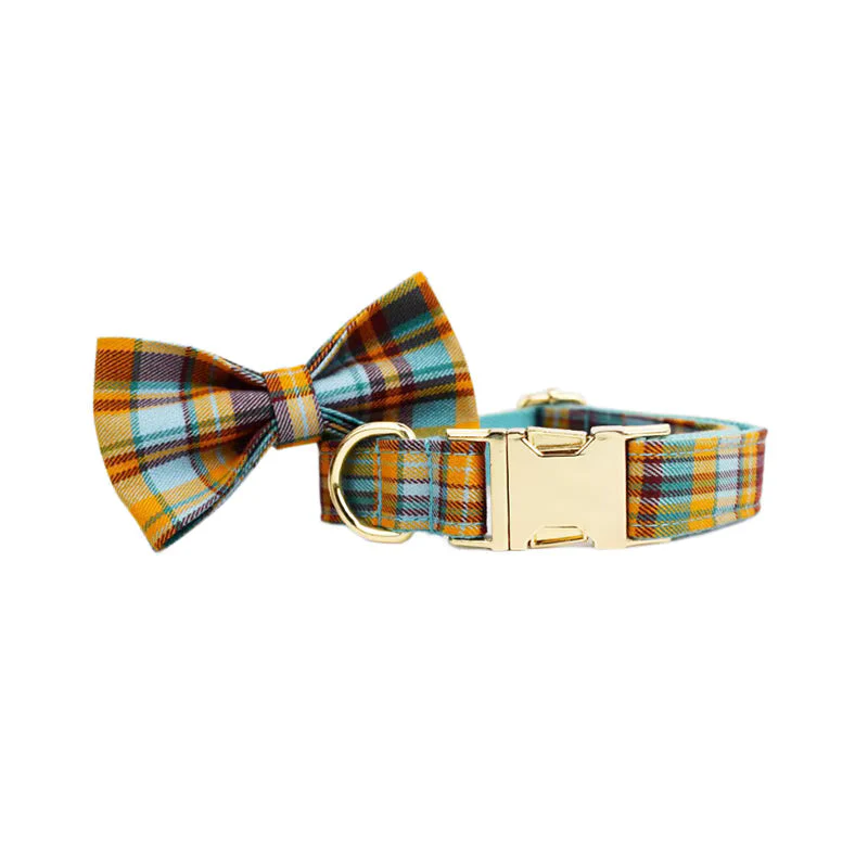 Personalized Autumn Blue Plaid Classic Set - Image 15