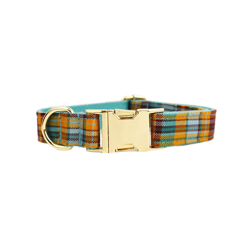 Personalized Autumn Blue Plaid Classic Set - Image 16