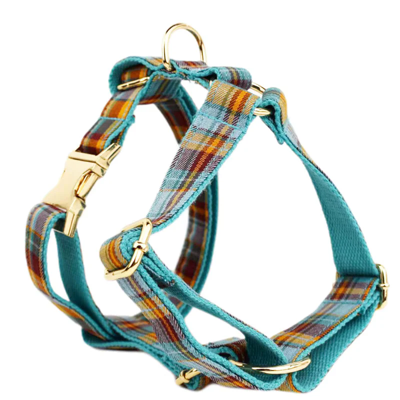 Personalized Autumn Blue Plaid Classic Set - Image 18