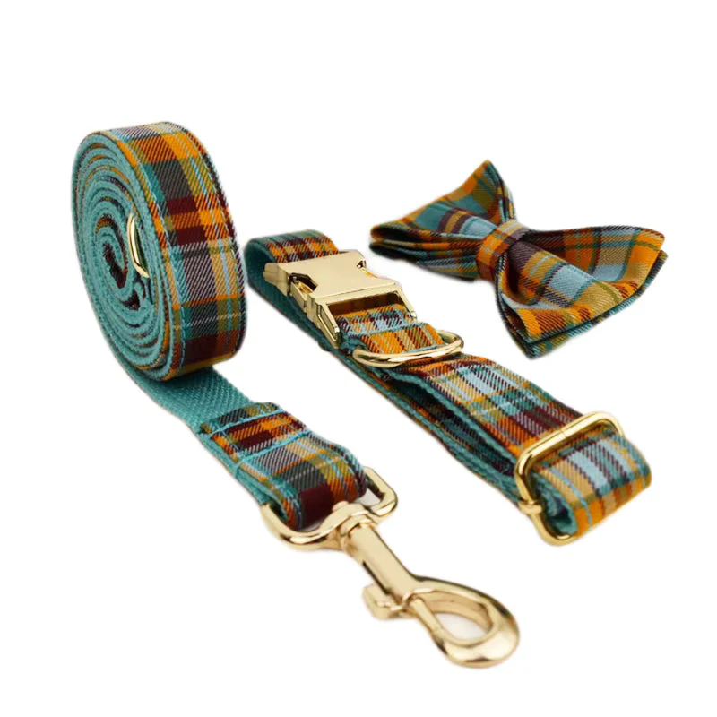 Personalized Autumn Blue Plaid Classic Set - Image 20
