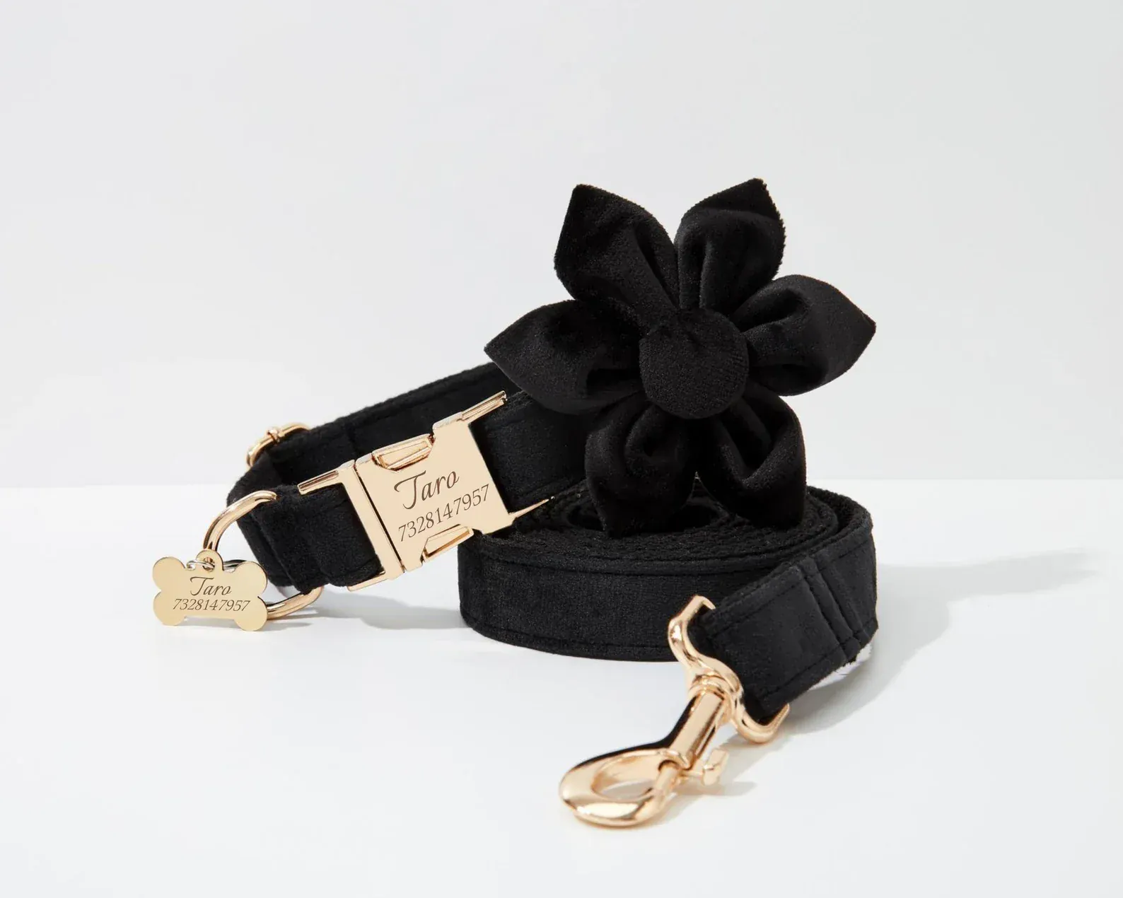 Personalized Black Velvet Classic Set - Image 3