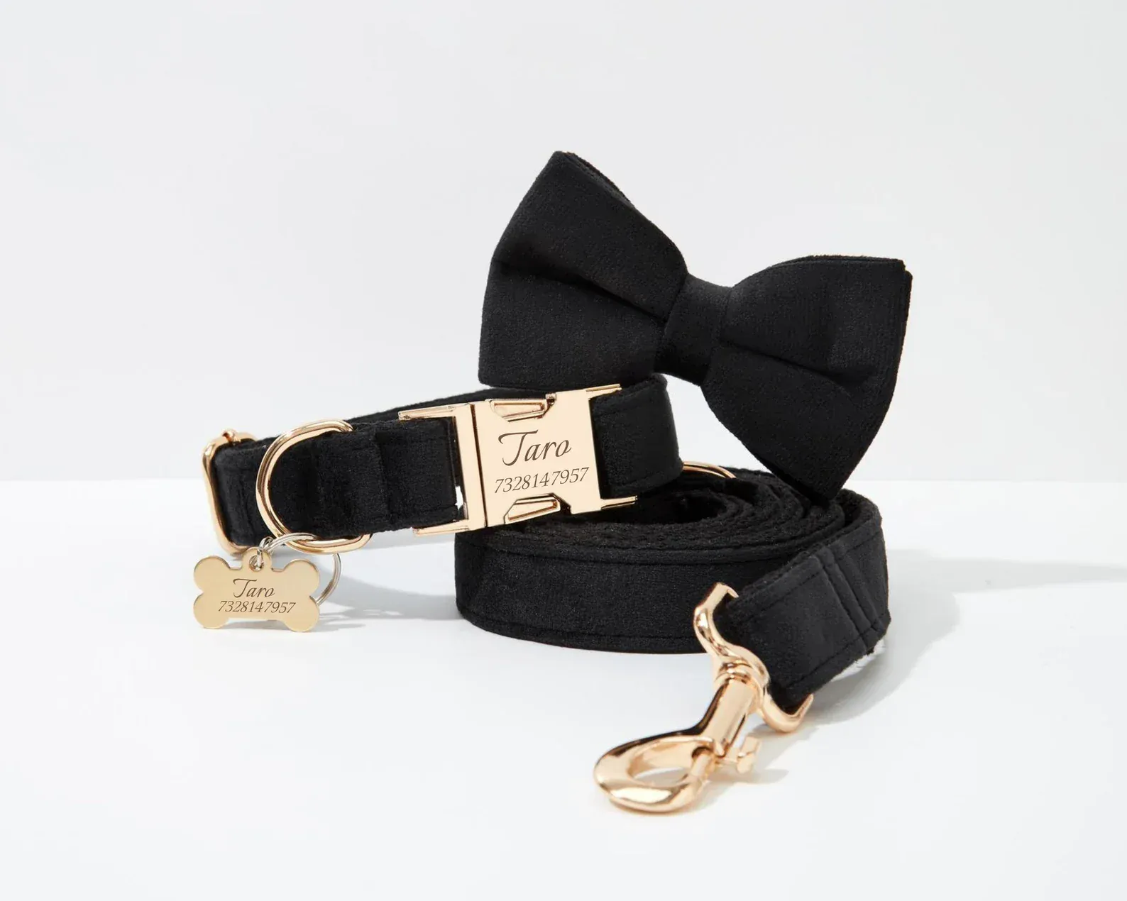 Personalized Black Velvet Classic Set - Image 6