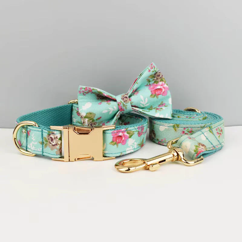 Personalized Blue Blossom Floral Classic Set - Image 15