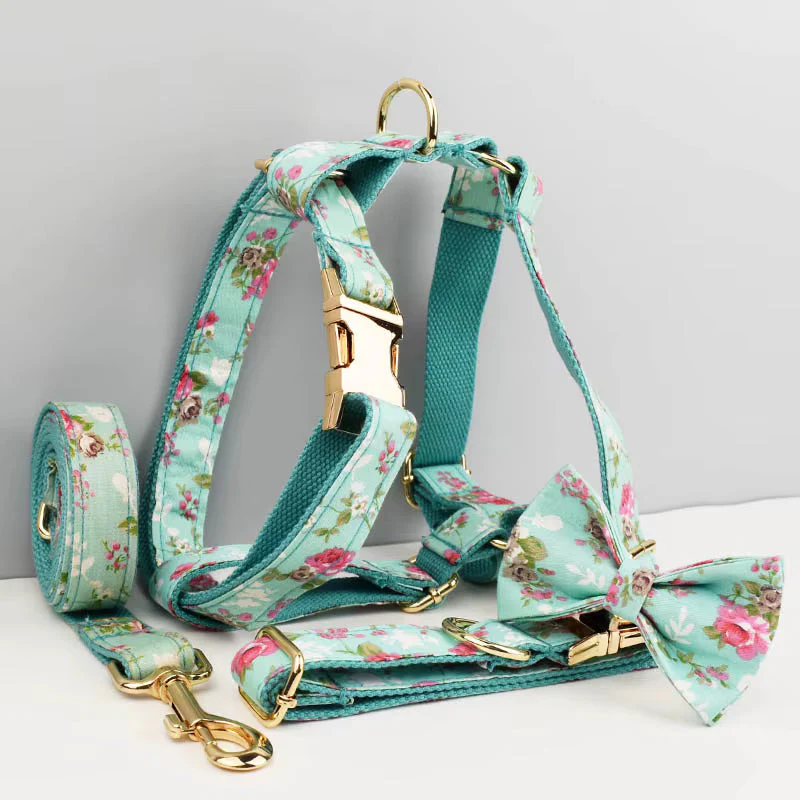 Personalized Blue Blossom Floral Classic Set - Image 17