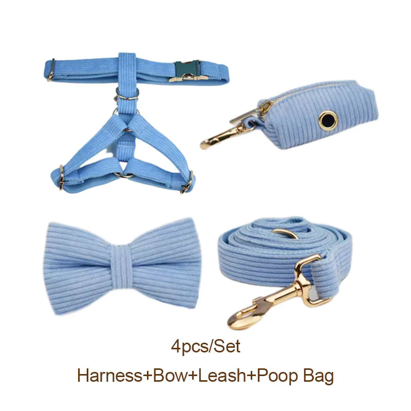 Personalized Blue Corduroy Classic Set - Image 18