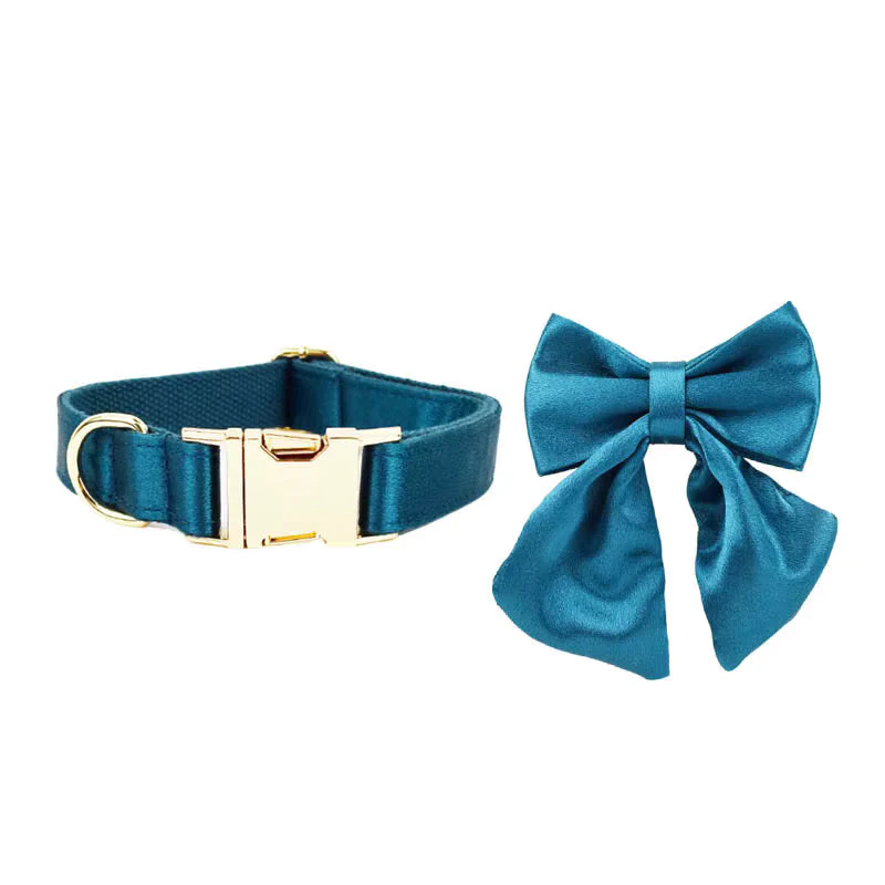 Personalized Blue Green Satin Classic Set - Image 13